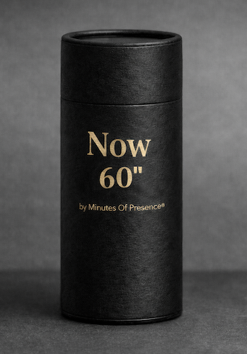 Packaging Now 60’’ en tube noir – dispositif d’arrêt